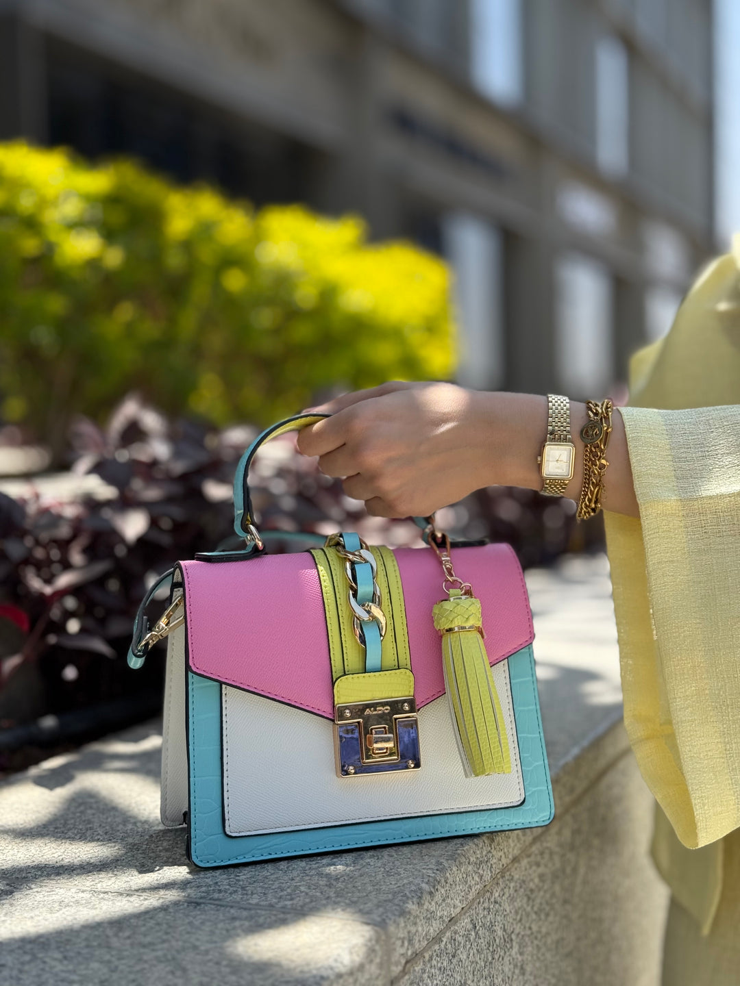 Linen Set Yellow