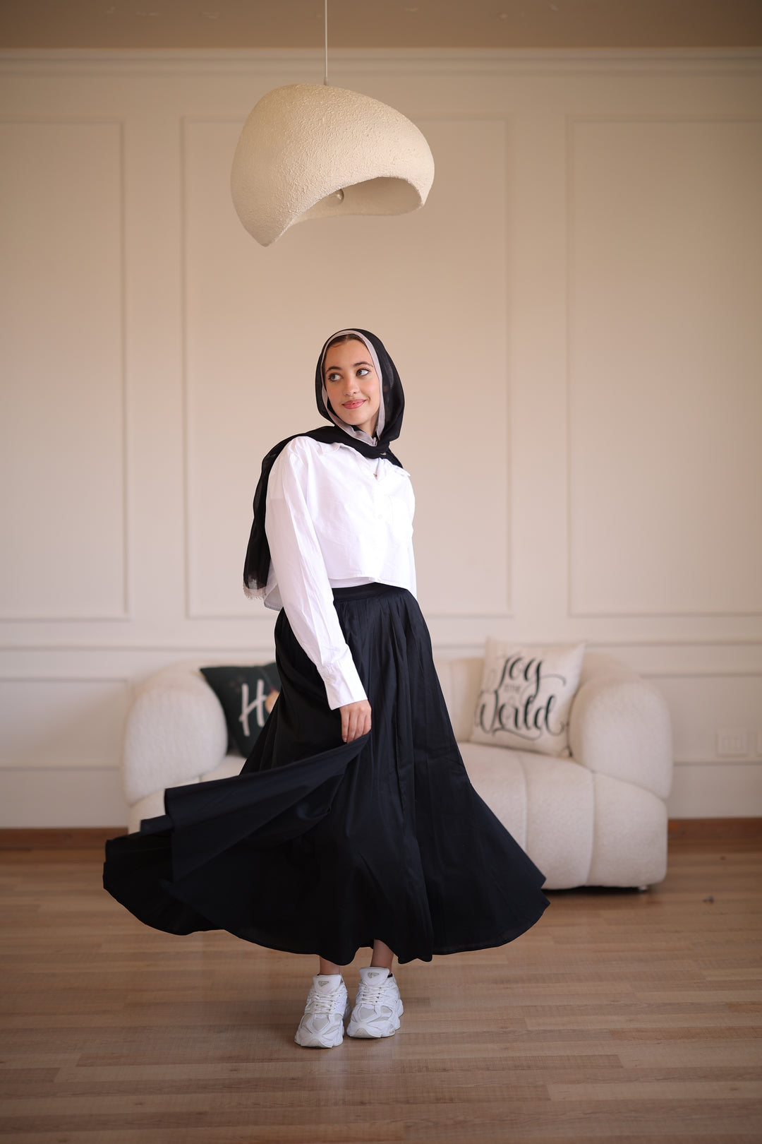 Flow Skirt Black
