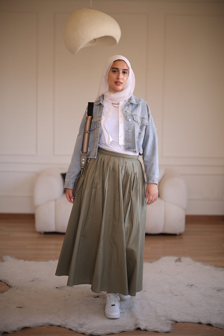 Flow Skirt Olive