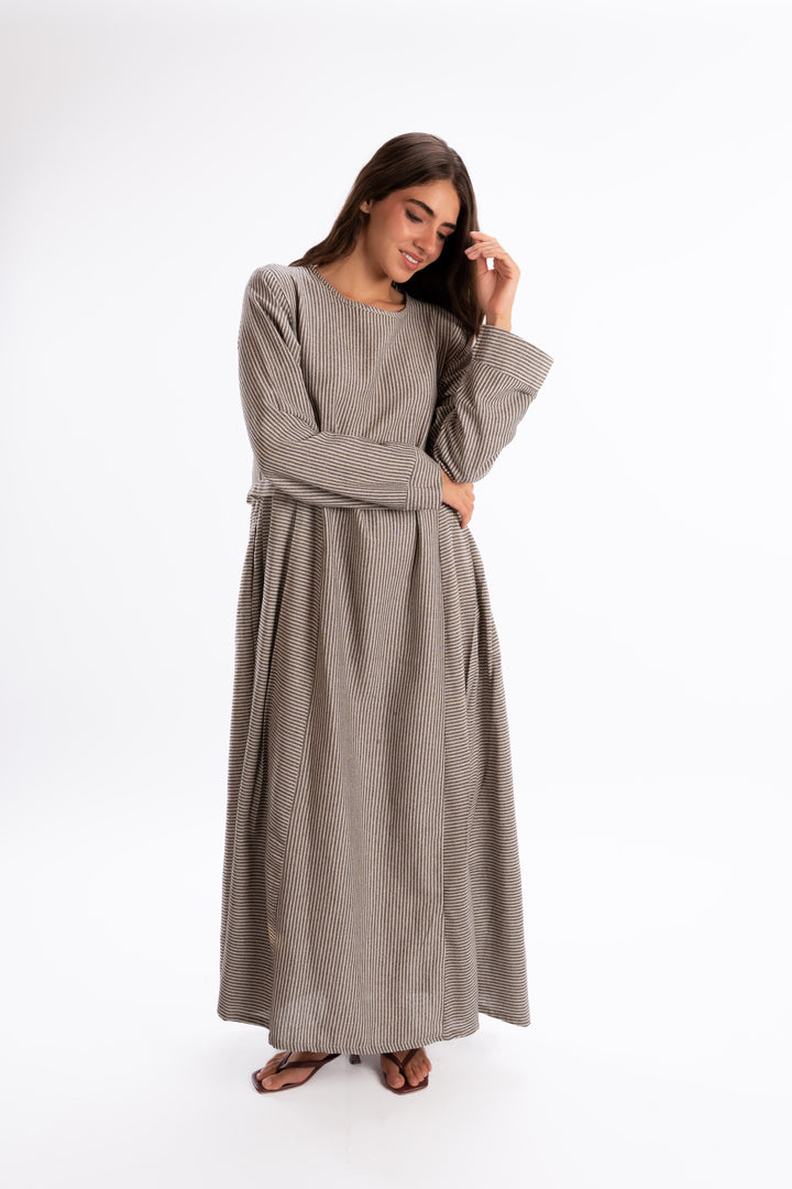 Stripe Flow Dress