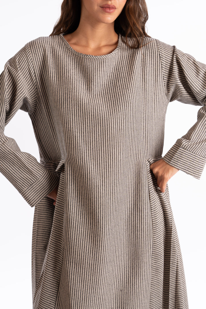 Stripe Flow Dress