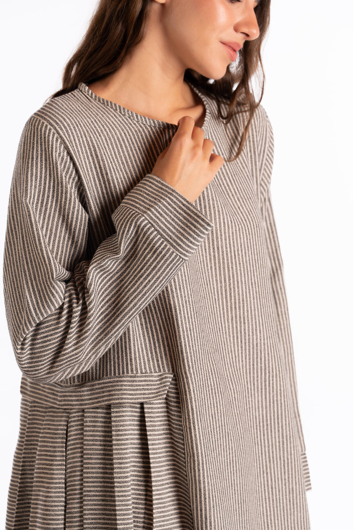 Stripe Flow Dress