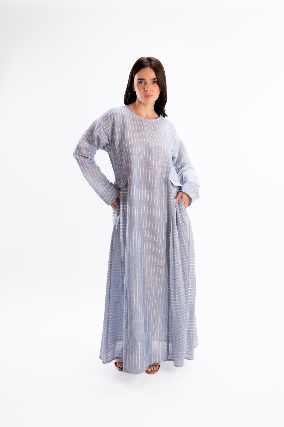 Stripe Flow Dress
