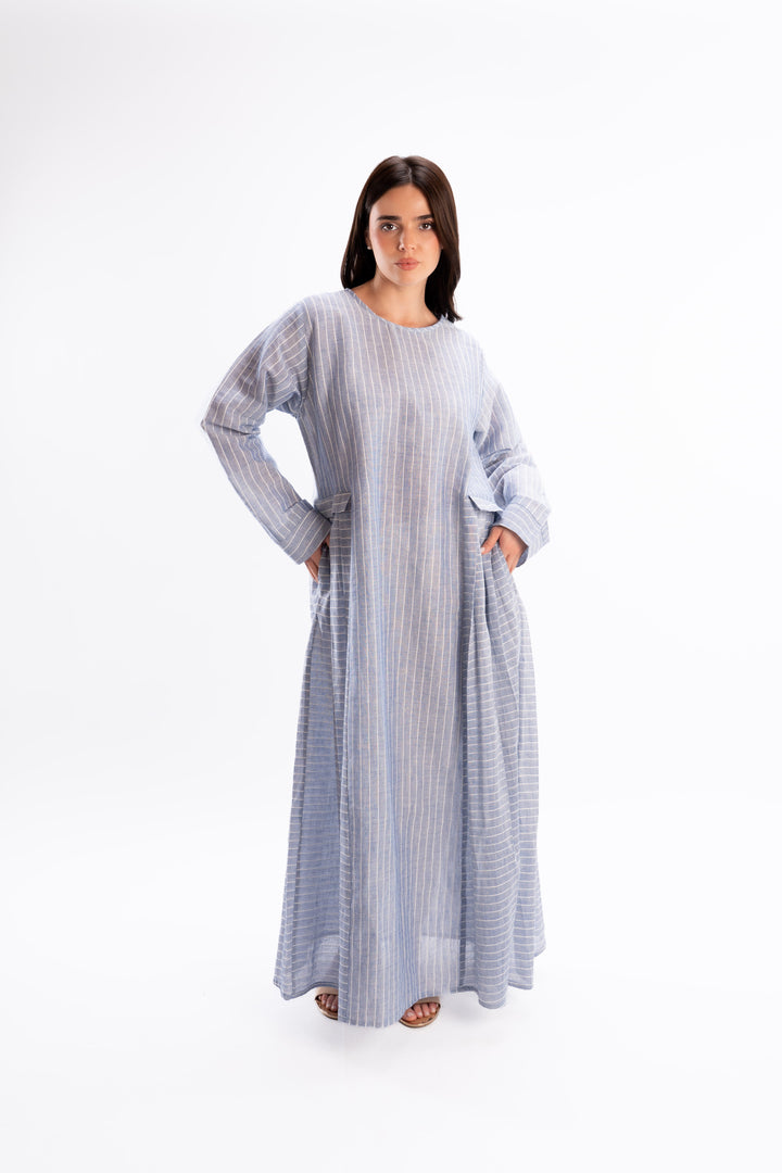 Stripe Flow Dress