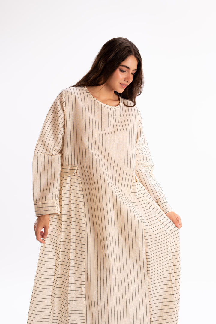 Stripe Flow Dress