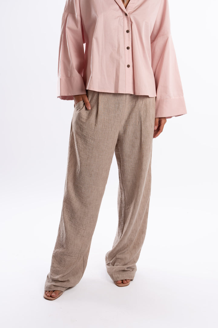 Relaxed Linen Pants