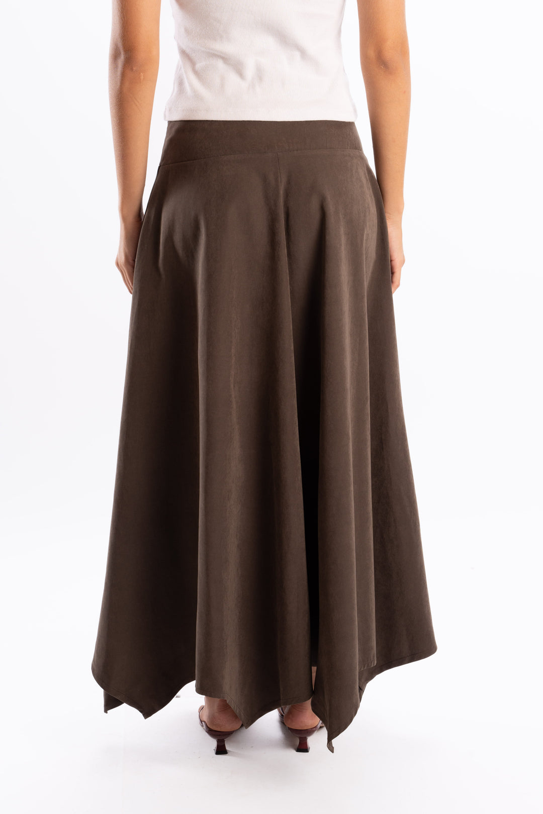 Wave Hem Skirt
