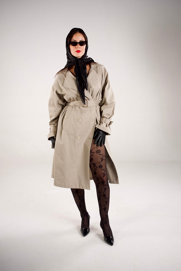 Signature Belted Trench