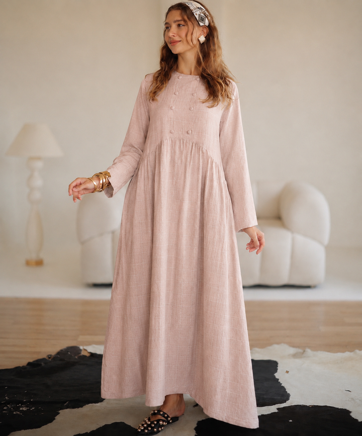Bliss Button Dress