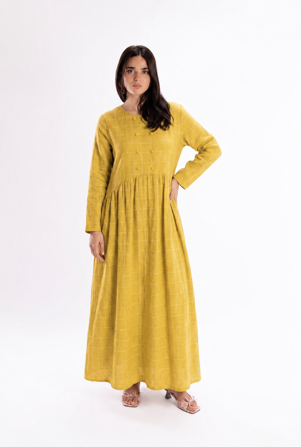 Bliss Button Dress