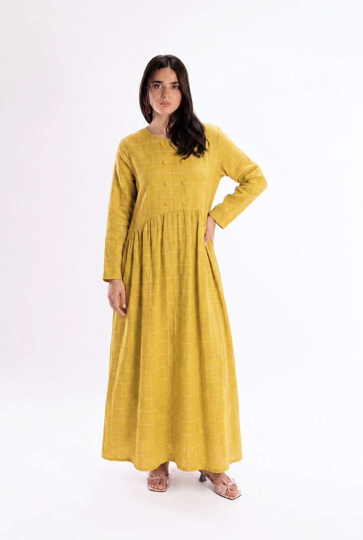 Bliss Button Dress