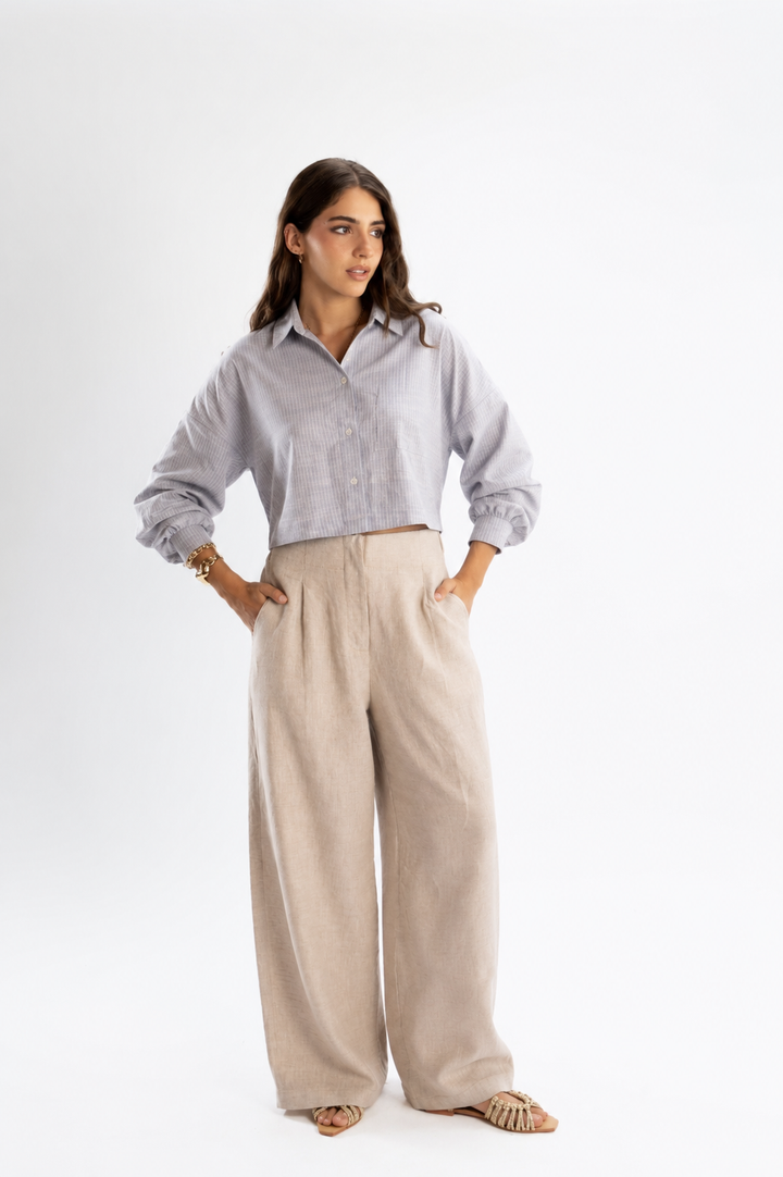 Pure Linen Pants