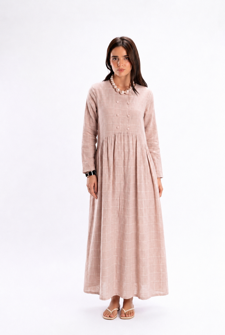 Bliss Button Dress