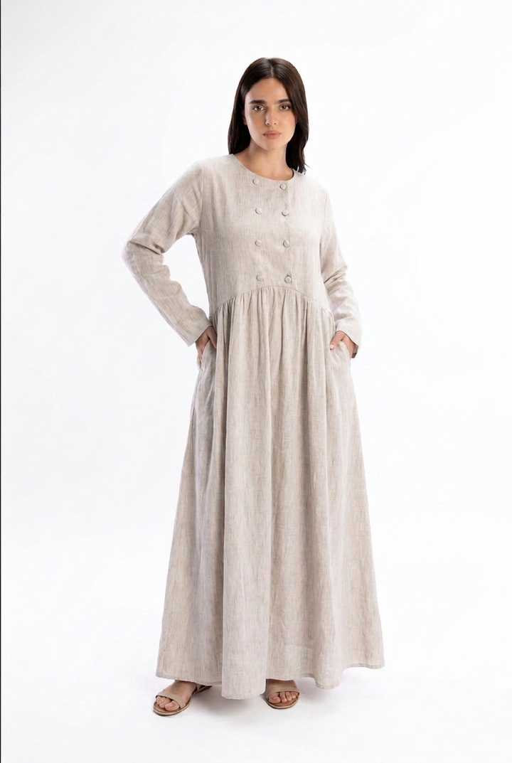 Bliss Button Dress