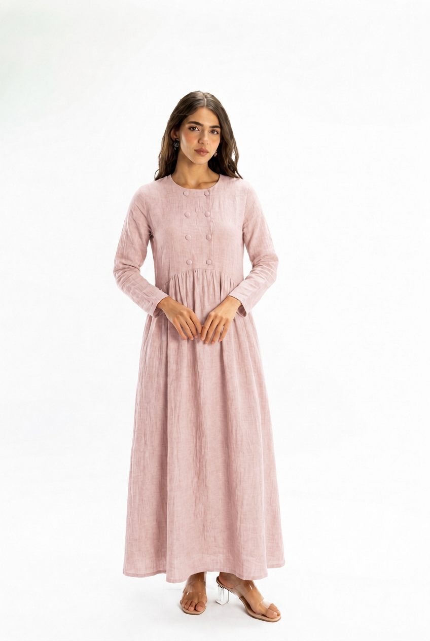 Bliss Button Dress
