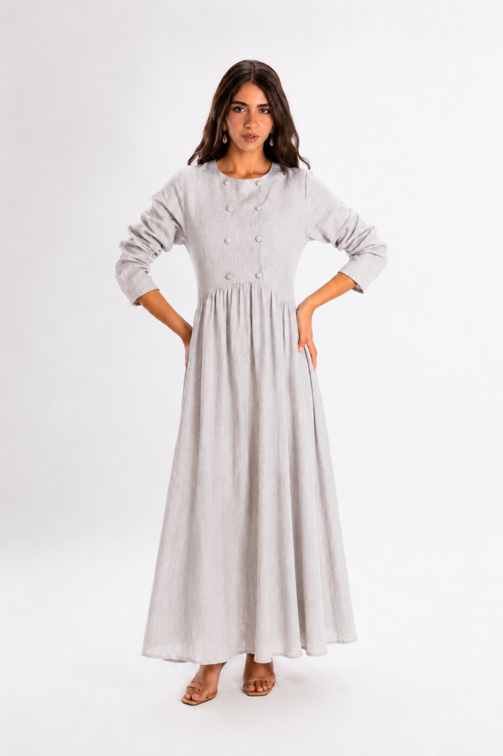 Bliss Button Dress