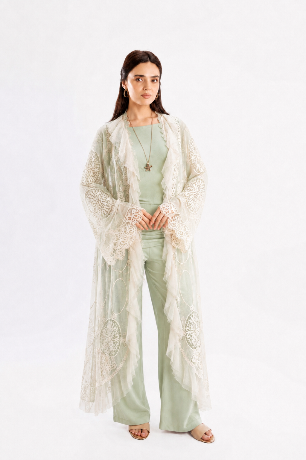 Flowy Lace Cardigan