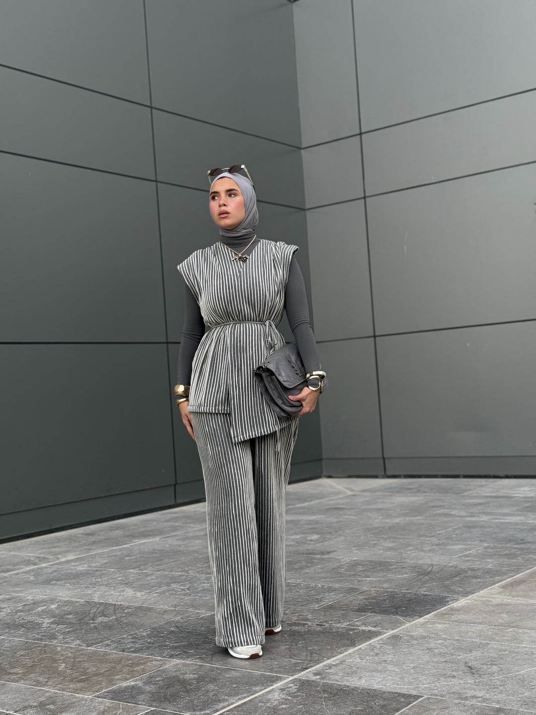 Milton Striped Set