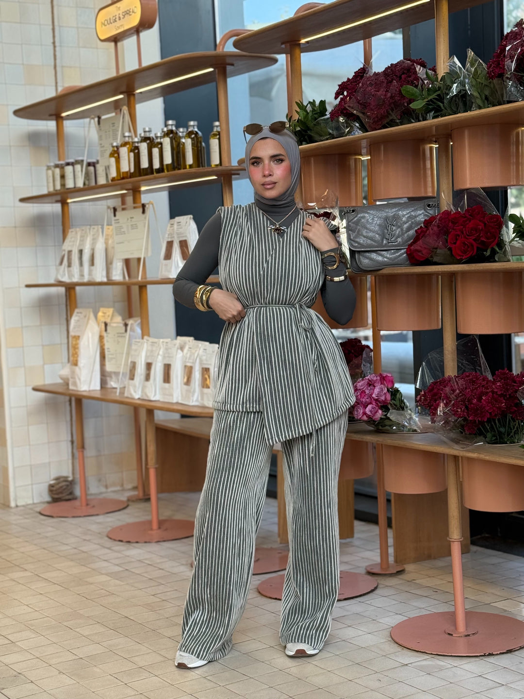 Milton Striped Set