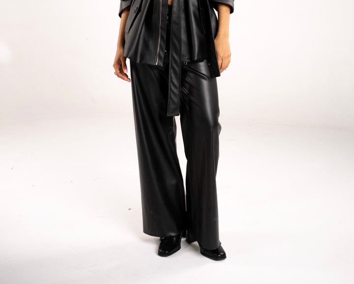 Tailored Leather Pants