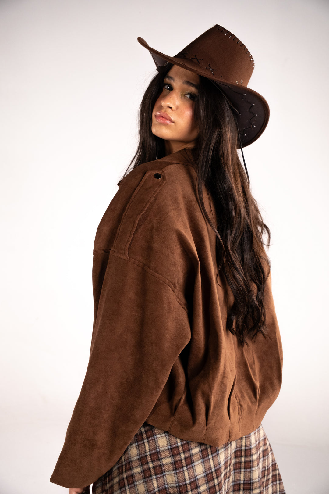 Modern Suede Scuba Jacket