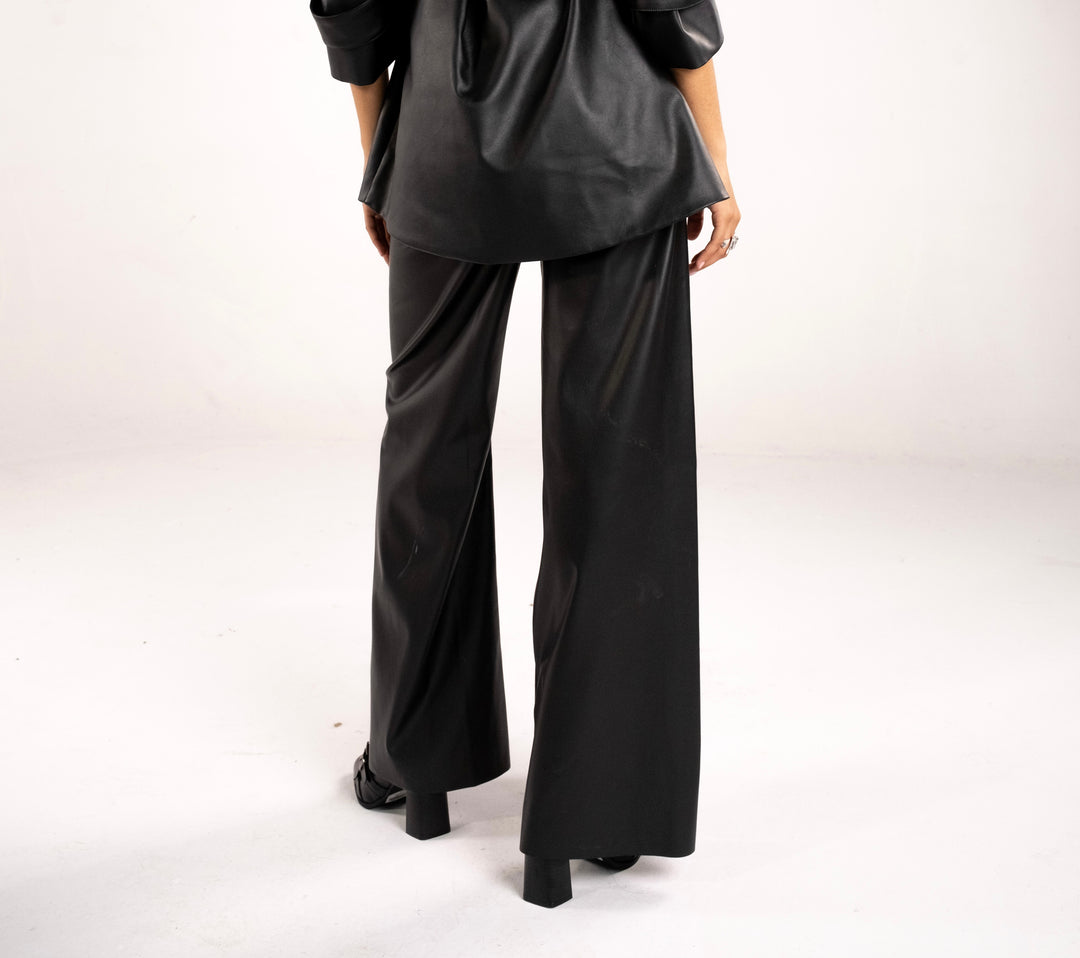 Tailored Leather Pants