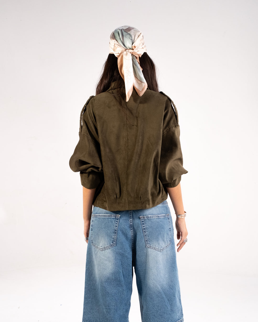 Modern Suede Scuba Jacket