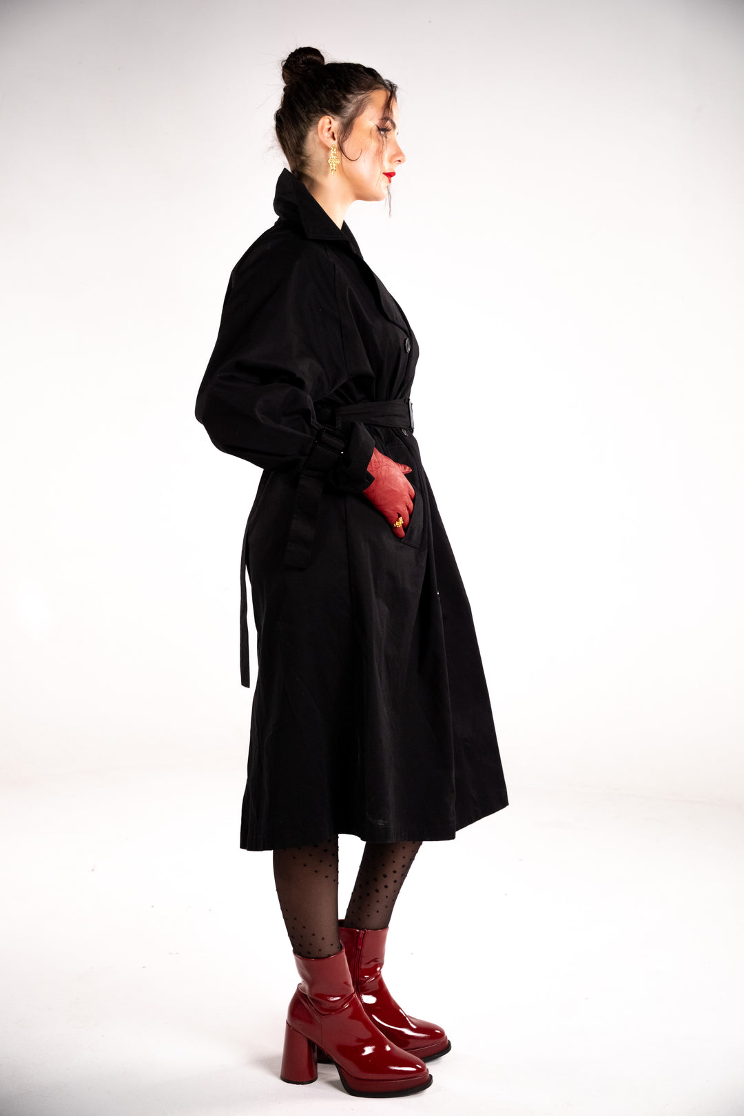 Signature Belted Trench